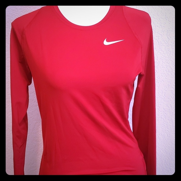 Nike Tops - Nike Pro Women's Dri-Fit Compression Long Sleeve T
